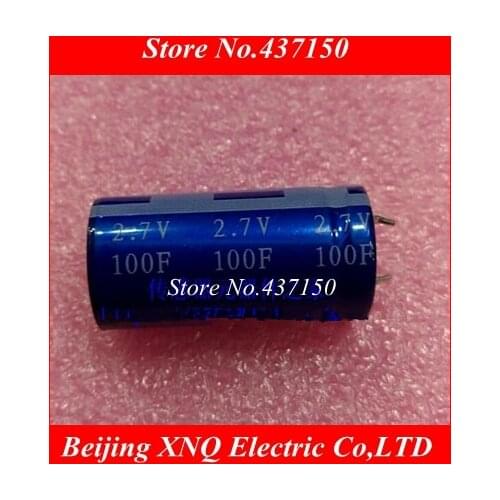 Super capacitor farad capacitor 2.7V 100F New and original