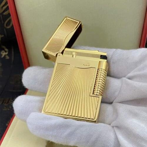 100% brand new made in China retro original DuPont bright sound lighter windproof lighter electronic lighter