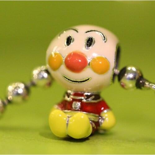 Mistletoe 925 Sterling Silver Cartoon Charm Bead European Jewelry