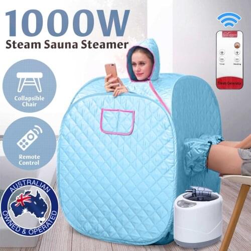Portable Steam Sauna Spa Room Home Beneficial Full Body Slimming Folding Detox Therapy Steam Fold Sauna Cabin Sauna Generator