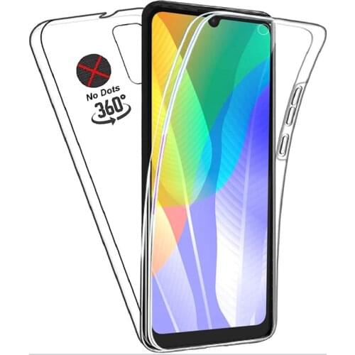 Clear Full Cover Case For Huawei P Smart 2021 Honor 30i 9C 9S 8A 8S 20 9X Pro P30 P40 Lite E Y5 Y6 Y7 2019 Y5P Y6P Y7P Y7A Y8P