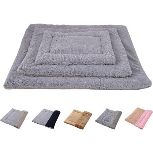 Rectangle Warnm Dog Bed house Cushion Pet Sleeping blanket Cat Mat Bed for samll/Large dogs Sofa Mats hundebett coussin chien