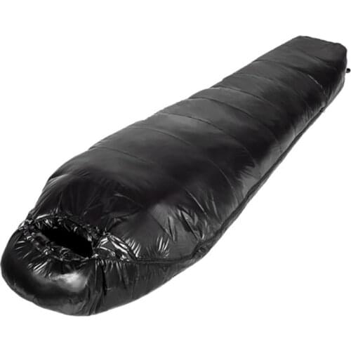 Black Pearl Adult Down Sleeping Bag Outdoor Camping Winter Thickened Duck Down Sleeping Bag