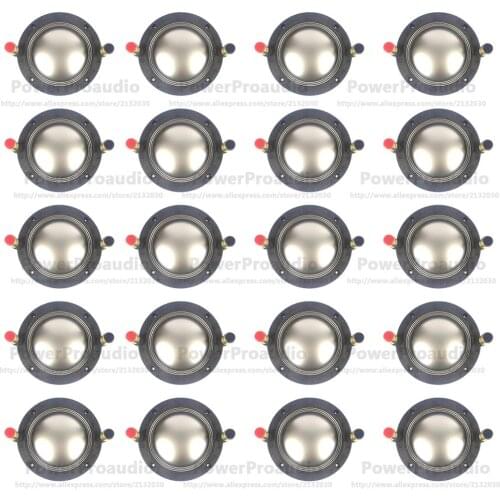 20pcs Replacement Diaphragm for P Audio Turbosound SD750N.8RD for SD750N SD740N Driver 72mm Aluminium wire