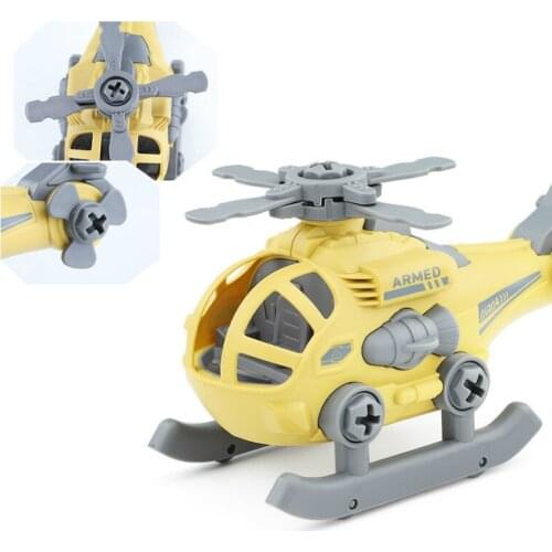 Building Blocks Kit for Kids Aged Toddler Boys Toys Children Educational Toys Engineering Vehiclecar Tank Helicopter Toy Screw