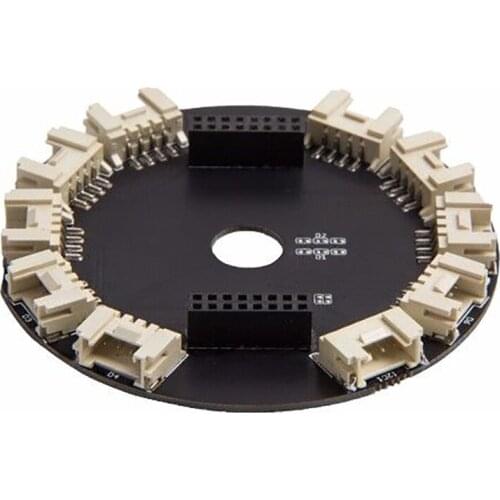 ReSpeaker Grove Extension Board 10 Ports ReSpeaker Mic Array Extendible with Two 2x8 headers I2C, UART, Digital I/O, Analog I/O