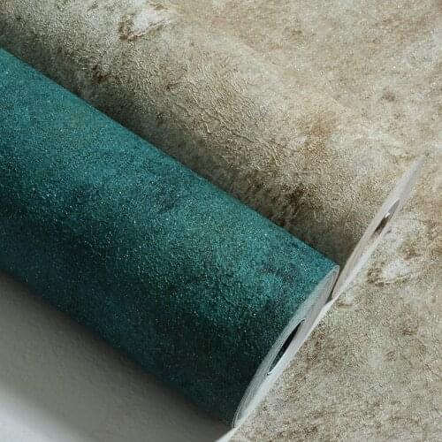 Vintage Mottled Plain Wallpaper Three-dimensional Embossed Wallpaper Living Room Dining Room TV Background Wall Decoration