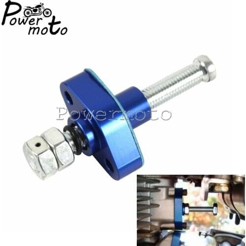 Blue Cam Chian Tensioner Motorcycle CRUT For Suzuki DR 100 200 250 LT125 160 230 LTF 250 Yamaha 250X Street Bike Off Road ATV