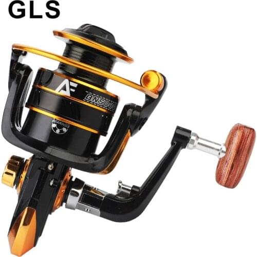 GLS brand 2000-7000 series rocker arm left / right interchangeable for metal wire cup fresh water and brine spinning wheel reel