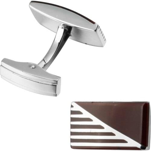High quality mens shirts Cufflinks Franc red zebra design process style Cufflinks wholesale manufacturers