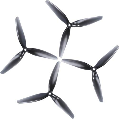 2 Pairs for HQ Prop 7X4X3 Propeller 7040 POPO Prop 7Inch 3-Blade Props for RC DIY FPV Racing Drone