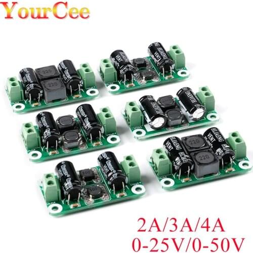 2Pcs 0-50V DC power supply filter board Class D power amplifier Interference suppression board car EMI Industrial control panel