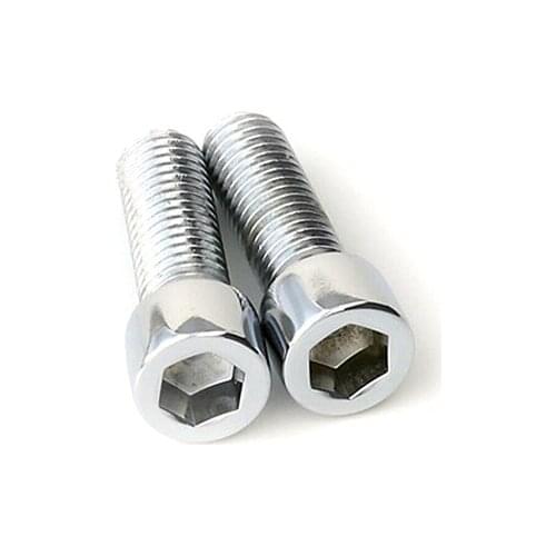 2PCS Bike Water Bottle Cage Bolts M5 Stainless Steel Hex Socket Tapping Screw for Bottle Holder Bracket Rack Cycling