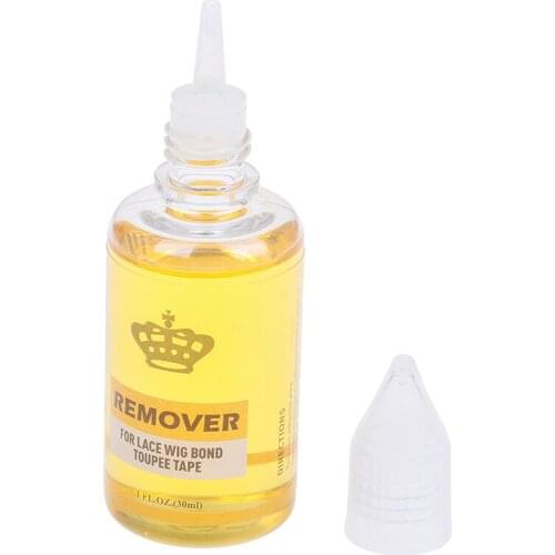 30ML Lace Wig Remover Hair Glue Extension Liquid Hair Replacement Adhesive Lace Wig Glue And Tape Hair Remover