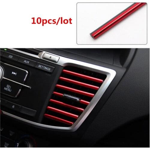 Car-styling 2020 New U Shaped DIY Air Vent Grille Decoration for Jeep Renegade Wrangler JK Grand Cherokee Compass Patriot