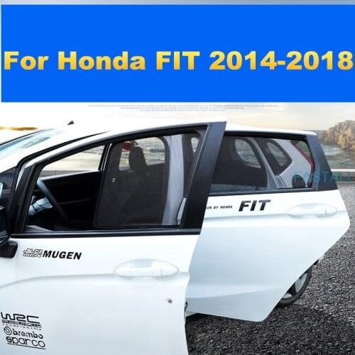 For Honda FIT JAZZ 2014-2018 Car curtain sunscreen magnetic adsorption sunshade foldable storage magnetic frame GK5 Car