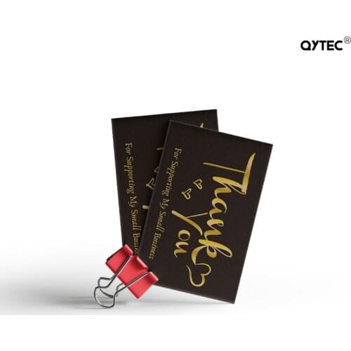 Free Shipping 30 Pcs 54x90mm Thank You Cards for All Occasion Baby Shower Wedding Small Business Customer Appreciation Card