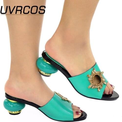 Nigerian Women Party Pumps High Heels Summer High Heeled for Women High Quality African Wedding Shoes Luxury Women Shoes