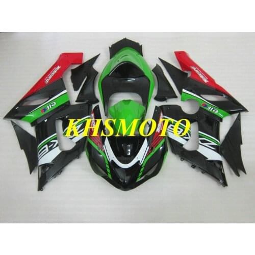 Injection mold Fairing kit for KAWASAKI Ninja ZX6R 636 05 06 ZX 6R 2005 2006 zx6r ABS Colorful Fairings set+Gifts KF50