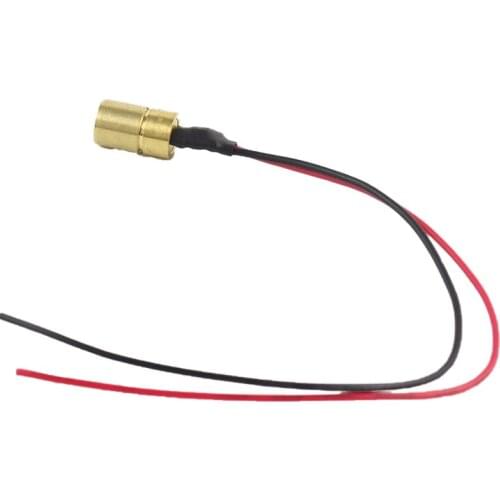 10pcs/pack 0813mm mini 650nm 3.2mW 5mW 3VDC Red Dot Laser Diode Module