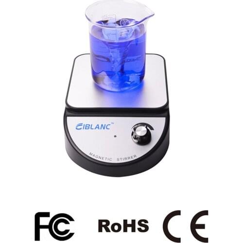 Magnetic Stirrer Mixer with Stir Bar Laboratory Aquarium Salifert Test Edible Fungus Liquid Shaker Homebrew Stirrer