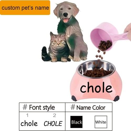 Pet Tableware Dog Bowls Stainless Steel Travel Footprint Feeding Feeder Water Bowl Pet Supplies