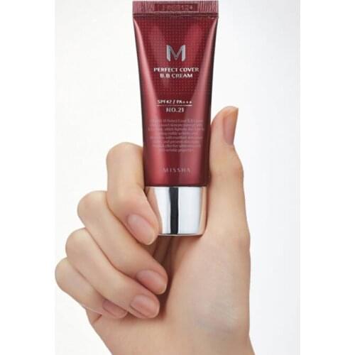 MISSHA M Perfect Cover BB Cream (SPF42/PA+++) 20ml #21 Light Beige