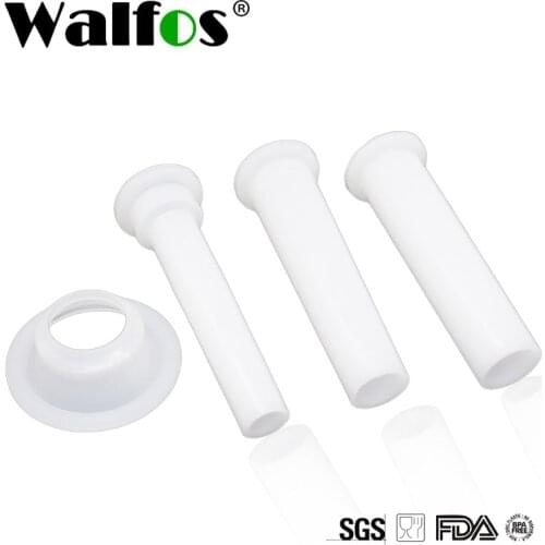 WALFOS 4pc/Set Food Grade Quality Meat Grinder Filling Meat Tube Sausage Filling Handmade Sausage Tube Meat Grinder Free Ship