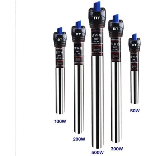 Adjustable Aquarium Heater Automatic Reptiles Amphibians Aquarium Water Heater Fish Tank Temperature Thermostat Heater 100W 500W