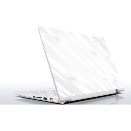 Sticker Master White elegant universal laptop skin for 13 14 15 15.6 16 17 19 "inc notebook decal for Mac, dell, Acer, HP, Toshiba, Asus