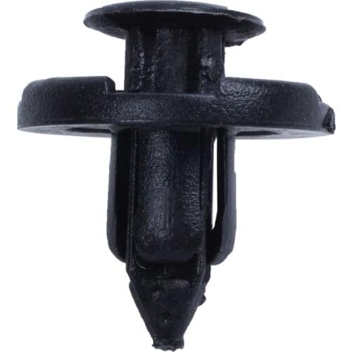 50 x Clip Plastic Black Fender Mudguard For Nissan Teana Tiida