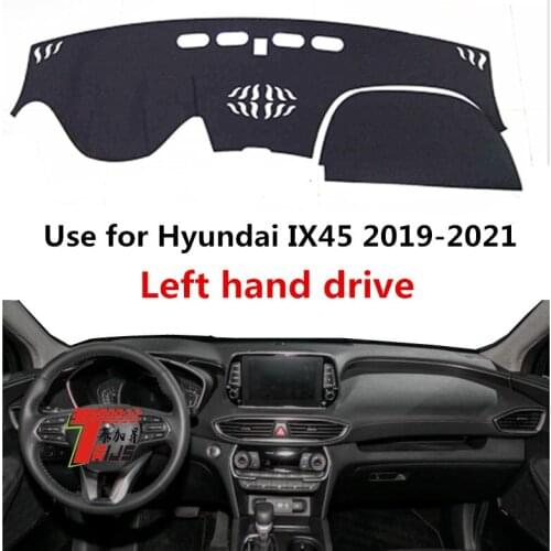 TAIJS Factory Sport Fashion Polyester Fibre Car Dashboard Cover For Hyundai IX45 2019-2021 Left hand drive
