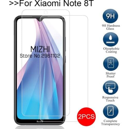 2pcs note8t protective glass on for xiaomi redmi note 8t tempered glass xiomi xaomi redmi note 8 t t8 not8t safety glass film