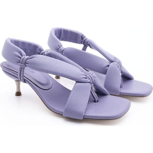 Womens Thong-Heeled Sandals Women 'S Summer Fashion 2021 | Thin Heels Elegant Sandals-Stylish Design Eltaz 36-40 number 5 Color