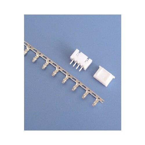 100 sets XH2.54 4P 4Pin Straight Pin Header+Terminal+Housing Connector