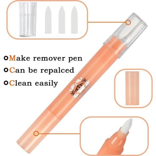 5/10Pcs Microblading Skin Marker Remove Pens 3Pcs Magic Eraser Remover Brush Surgical Tattoo Eyebrow Scribe Tool Tattoo Accesory