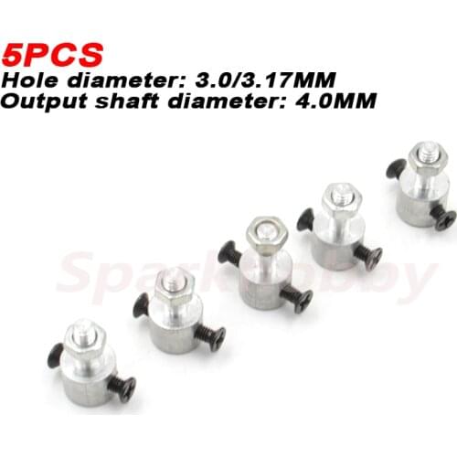 5PCS Sparkhobby 3.0/3.17MM Hole Diameter 4MM Output Shaft Diameter propeller clamp for 5030 6030 propeller RC parts Accessories