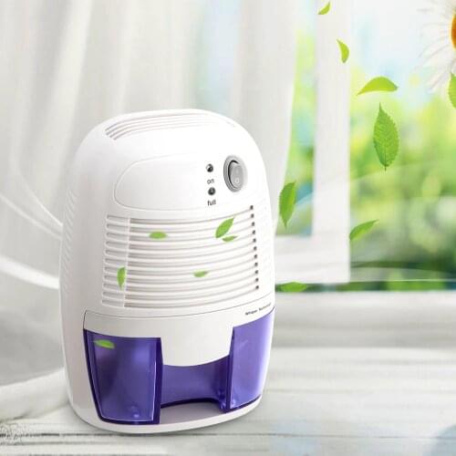 Household Mini Dehumidifier Air Dryer 500ml Mute Electric Drying Machine For Home Office Bedroom Bathroom Moisture Absorber