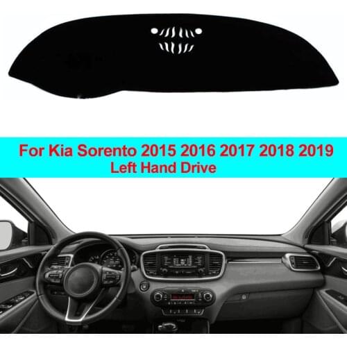 Car Dashboard Cover Dash Mat Dashboard Pad Carpet Cape Anti-UV Sun Shade For Kia Sorento 2015 2016 2017 2018 2019 Dash Board Pad