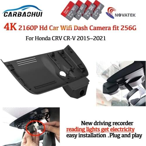New ! Plug and play Car DVR WIFI Video Recorder Dash Cam Camera For Honda CRV CR-V 2015~2020 high quality hd 1600P Novatek 96675
