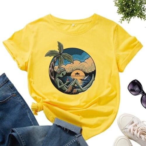 Женские пляжные футболки JCGO China At AliExpress