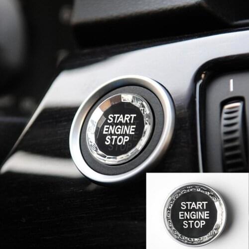 Key Switch Start Stop Faux Crystal Button for BMW E90 3 Series E90 E91 E Chassis