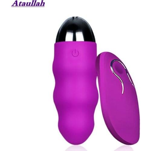 Ataullah 20 Speed Powerful Bullet Vibrator Remote Control Clitoris Stimulator G-Spot Massager Vibrating Egg Sex Toys ST040
