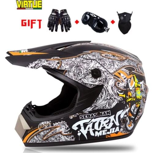 FREE SHIPPING motorcycle Adult motocross Off Road Helmet ATV Dirt bike Downhill MTB DH racing helmet cross Helmet capacetes