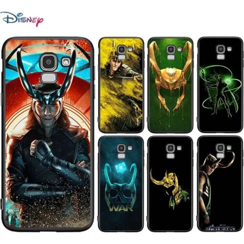 Marvel Avengers Loki For Samsung Galaxy J2 J3 J4 Core J5 J6 J7 J8 Prime Duo Plus Soft Shell TPU Silicone Black Cover Phone Case
