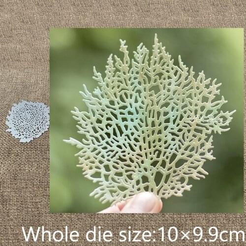 New Design Craft Metal stencil mold Cutting Dies Coral grass decoration scrapbook die cuts Album Paper Card Craft Embossing
