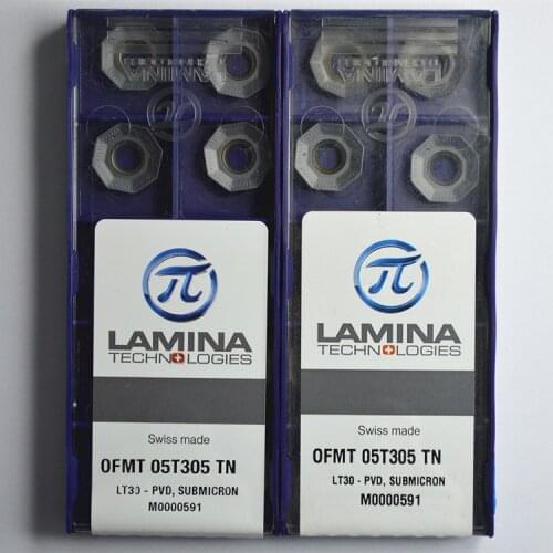 OFMT 05T308 TN LT30 CNC blade carbide insert lathe tool 10pcs/lot