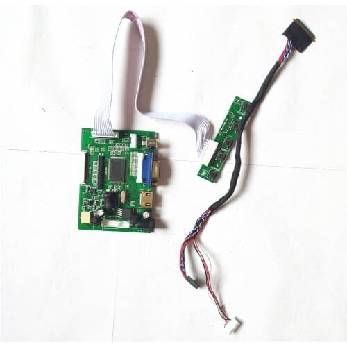 Fit BT101IW01 V.0 BT101IW02 V.0 BT101IW03 V.0/V.1 40-Pin LCD LVDS LED 2AV HDMI-Compatible VGA 1024*600 control