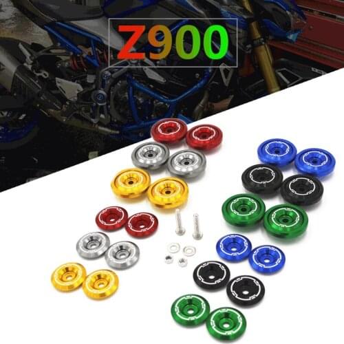 Suitable for Kawasaki Z900 Motorcycle Body Modification Decoration Screw Frame Cover Plug Protection