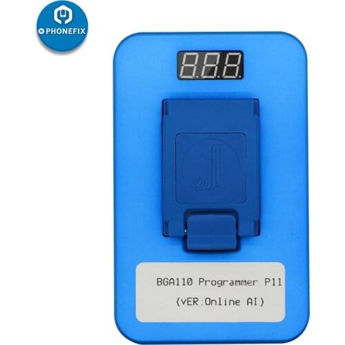 JC P11 BGA110 Programmer For IPhone 8 to XS Max 11 pro MAX NAND Flash for phone BGA110 NAND SYSCFG Data Modification & Write